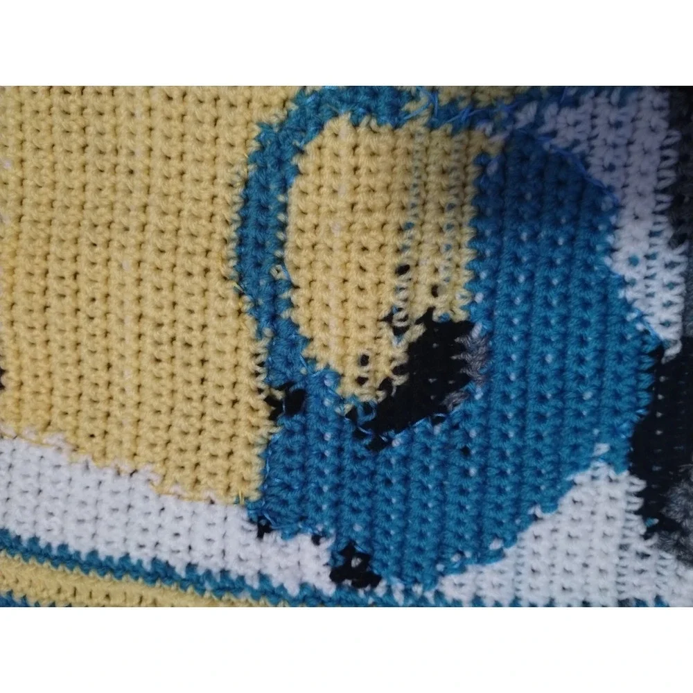 Crotchet Minions‎ Blanket 30